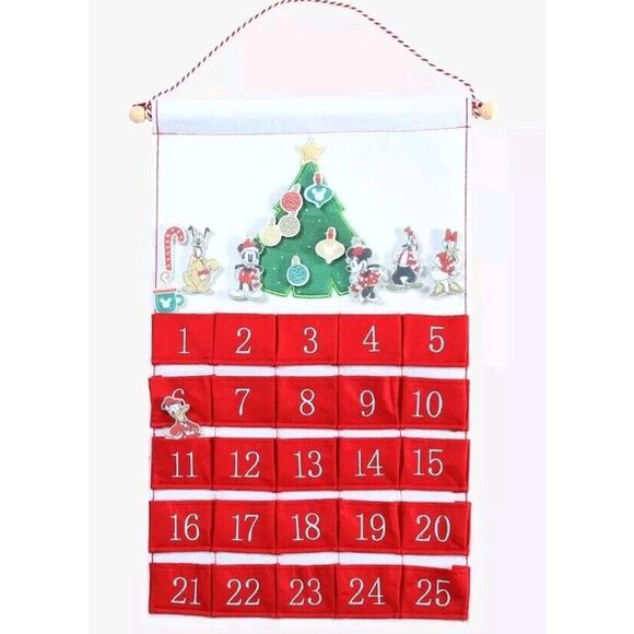 Disney Mickey Mouse and Friends Holiday Christmas Advent Calendar New! - Picture 1 of 7